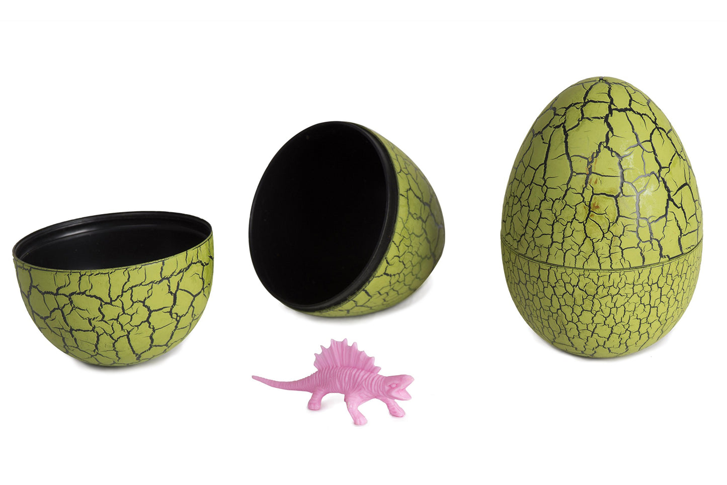 12 Pack Dinosaur Eggs With Mini Dinosaur Figures In Jurassic Dino Egg- Easter Eggs Basket Stuffers For Party Kids Easter Gift - Dinosaur Toys Party Favors