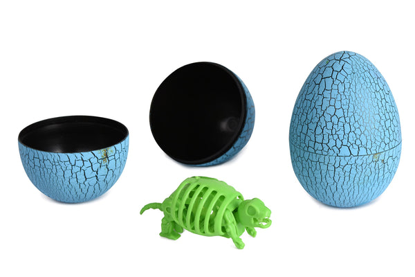 12 Pack Dinosaur Eggs with 3D Puzzle Dino Figure- Dinosaurs Party Favor Dino Supplies- Easter Eggs Toys Easter Basket Fillers Gifts For Kids