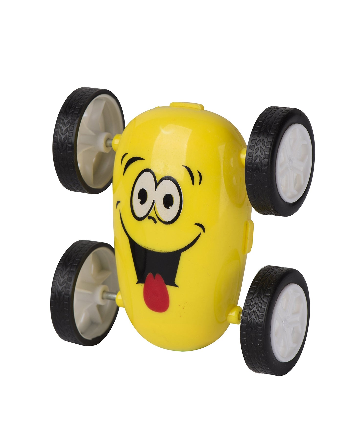 12 Pack Emoticon Party Favors Friction Stunt Cars - Car Novelties Emoticon Toys For Kids