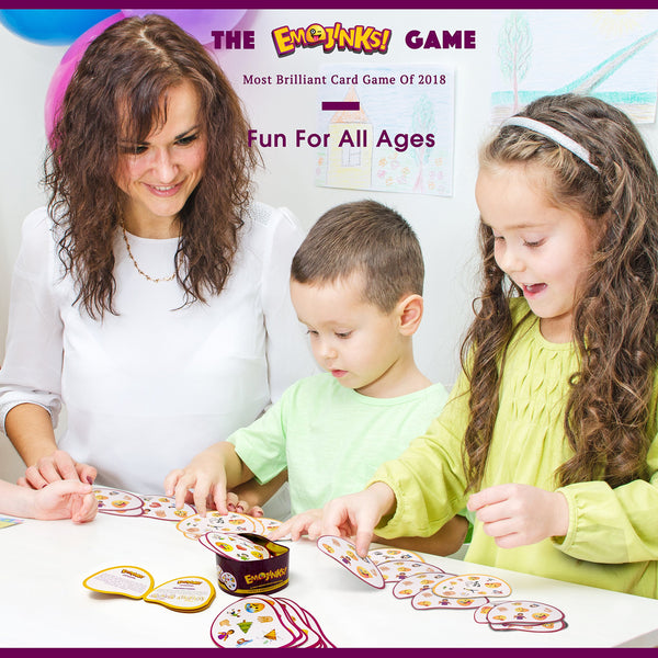Emojinks Emoji Card Games For Families - Fun Card Game For kids Emoji Party Toys Gifts For Boys and Girls