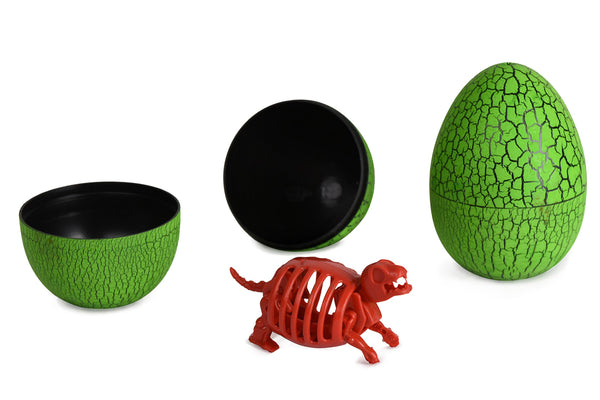 12 Pack Dinosaur Eggs with 3D Puzzle Dino Figure- Dinosaurs Party Favor Dino Supplies- Easter Eggs Toys Easter Basket Fillers Gifts For Kids