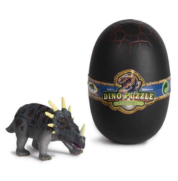 20 3D Dinosaur Puzzles In Dino Eggs - Jurassic Egg With Dinosaur Figures- Dinosaurs Toys For Kids Party Favors And Dinosaur Party, Easter Basket Fillers Easter Eggs Toys For Boys