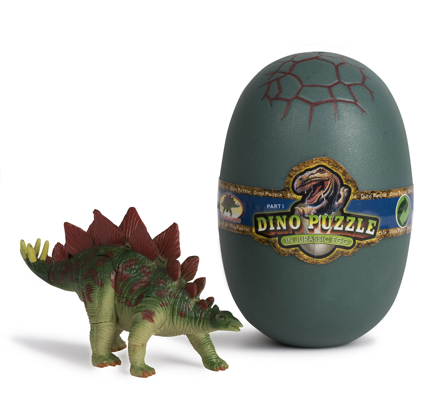 20 3D Dinosaur Puzzles In Dino Eggs - Jurassic Egg With Dinosaur Figures- Dinosaurs Toys For Kids Party Favors And Dinosaur Party, Easter Basket Fillers Easter Eggs Toys For Boys