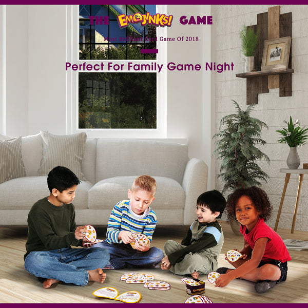 Emojinks Emoji Card Games For Families - Fun Card Game For kids Emoji Party Toys Gifts For Boys and Girls