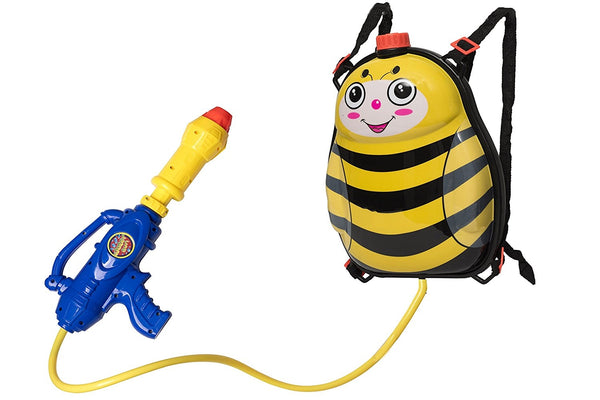 Toyrifik Water Gun Backpack Water Blaster For kids -Water Shooter With Tank Bumble Bee Toys For Kids- Summer Outdoor Toys For Pool Beach Water Toys For Kids